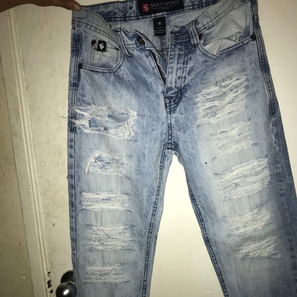 Ripped skinny Jeans size 16